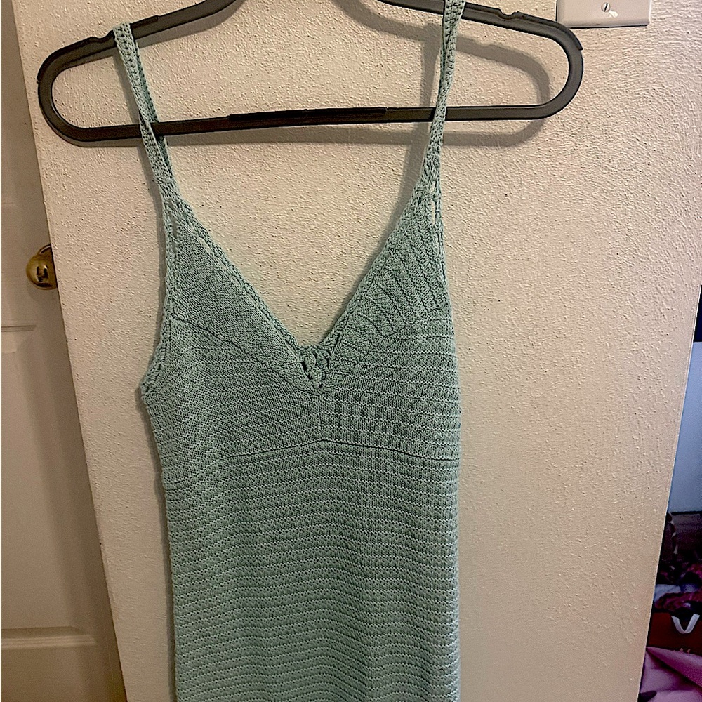 American Eagle Outfitters Green Midi Dress